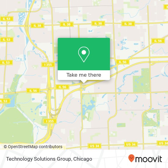 Technology Solutions Group map
