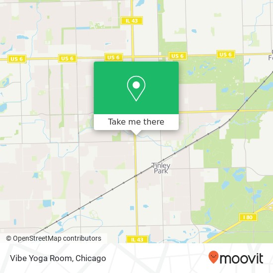 Vibe Yoga Room map