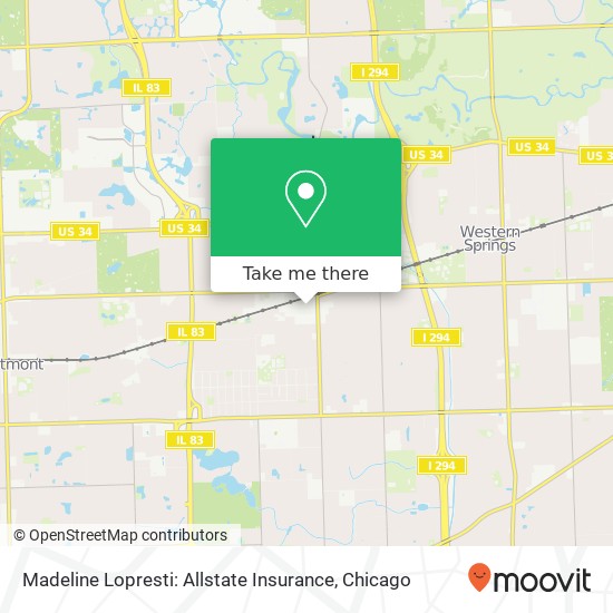 Mapa de Madeline Lopresti: Allstate Insurance
