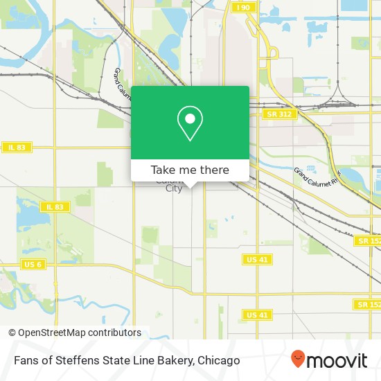 Mapa de Fans of Steffens State Line Bakery