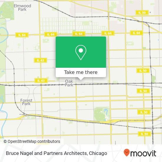 Bruce Nagel and Partners Architects map