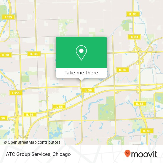 ATC Group Services map