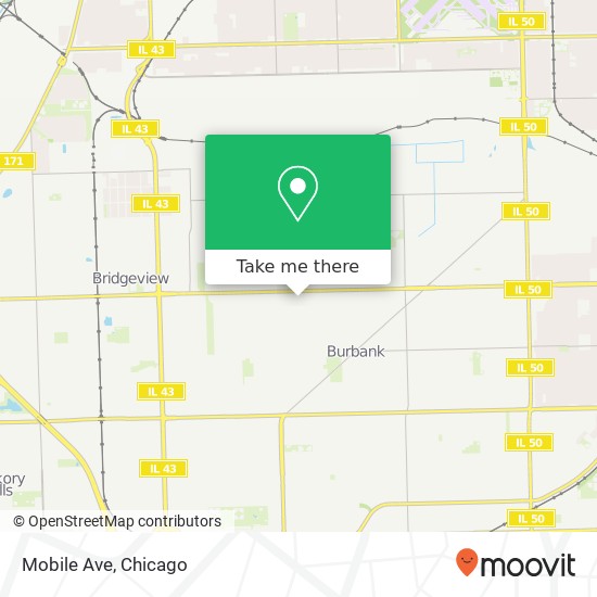 Mapa de Mobile Ave