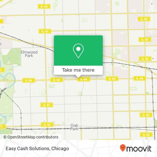 Easy Cash Solutions map
