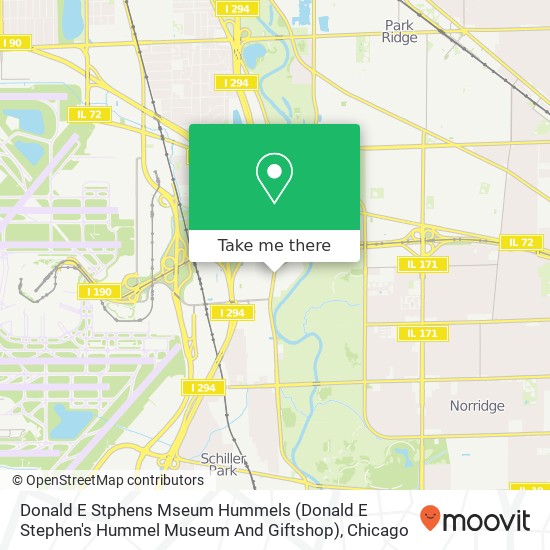 Donald E Stphens Mseum Hummels (Donald E Stephen's Hummel Museum And Giftshop) map