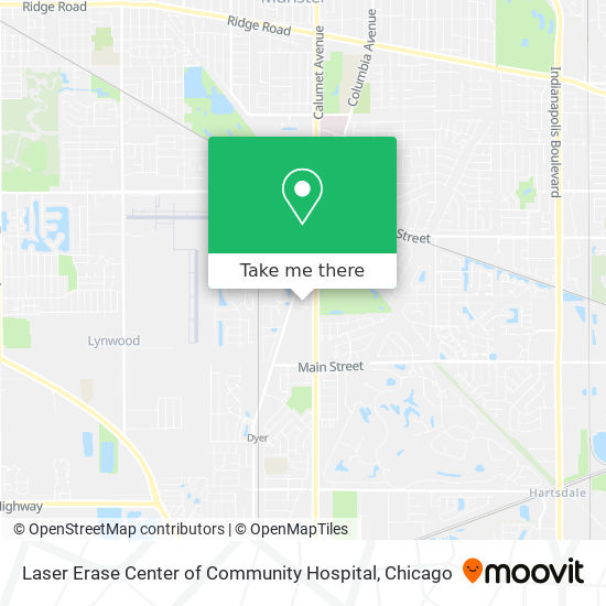 Laser Erase Center of Community Hospital map