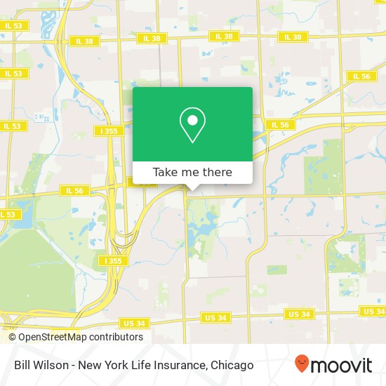 Bill Wilson - New York Life Insurance map