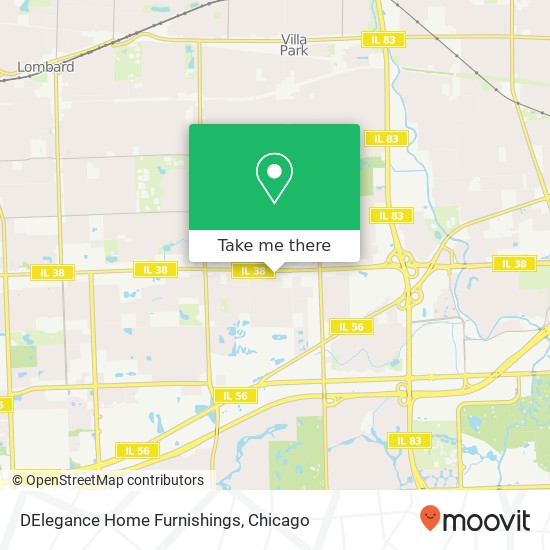 DElegance Home Furnishings map