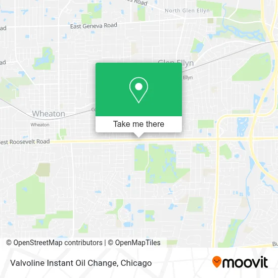Valvoline Instant Oil Change map