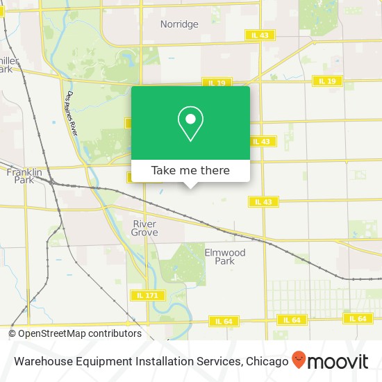 Warehouse Equipment Installation Services map