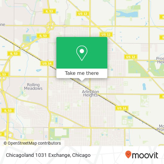 Chicagoland 1031 Exchange map