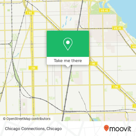 Chicago Connections map