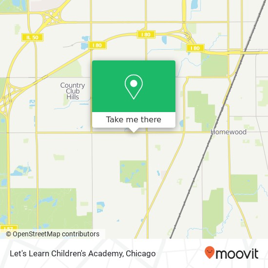 Mapa de Let's Learn Children's Academy