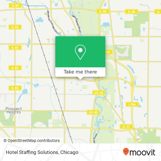 Mapa de Hotel Staffing Solutions