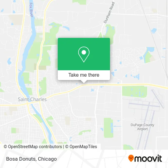 Bosa Donuts map