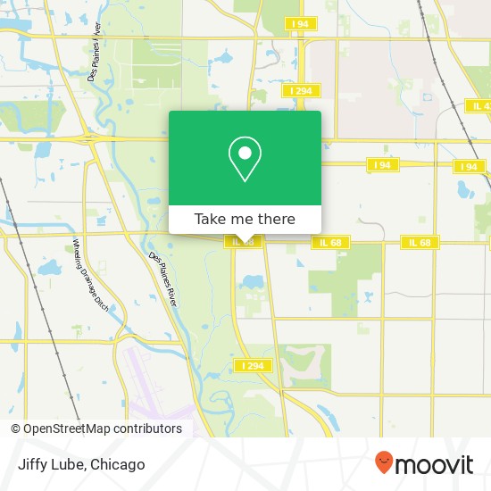 Jiffy Lube map