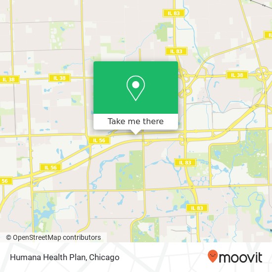 Humana Health Plan map