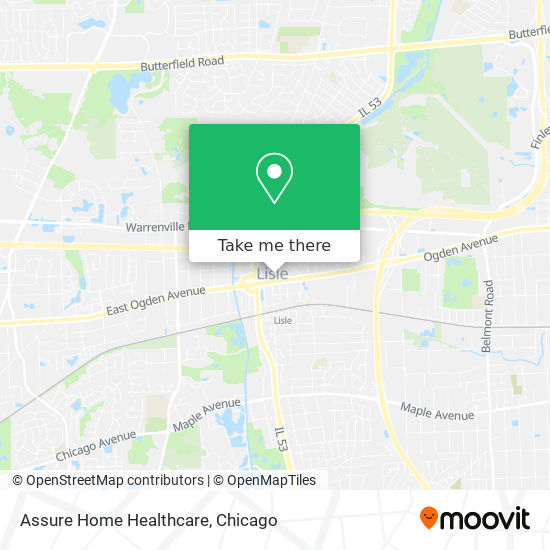 Mapa de Assure Home Healthcare