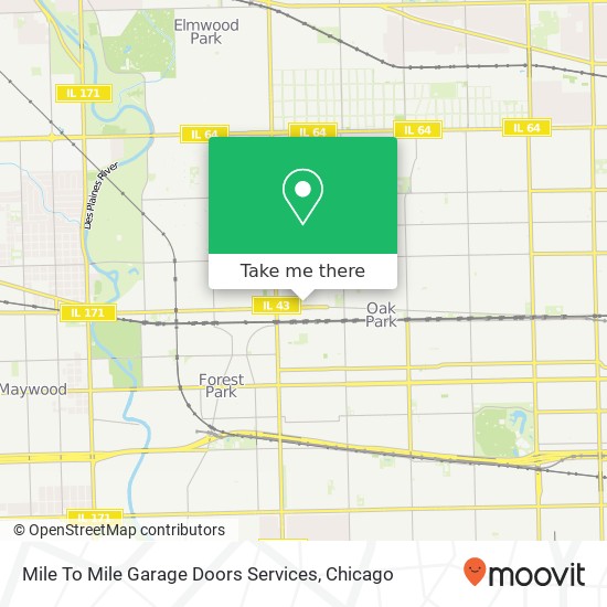 Mile To Mile Garage Doors Services map