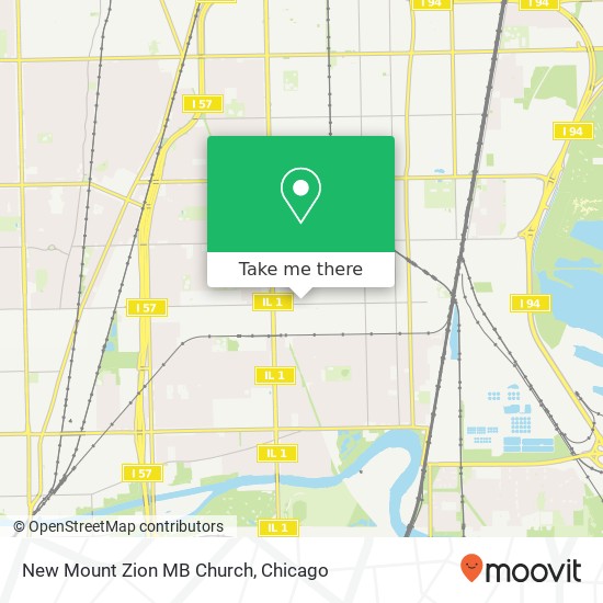 New Mount Zion MB Church map