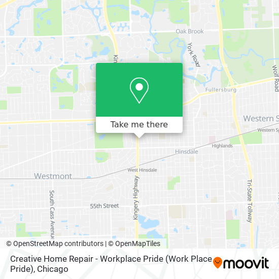 Creative Home Repair - Workplace Pride (Work Place Pride) map
