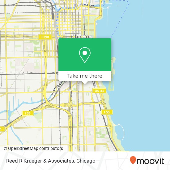 Reed R Krueger & Associates map