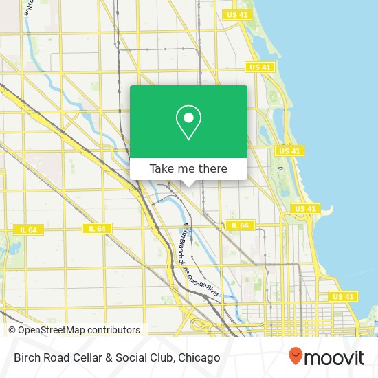 Mapa de Birch Road Cellar & Social Club
