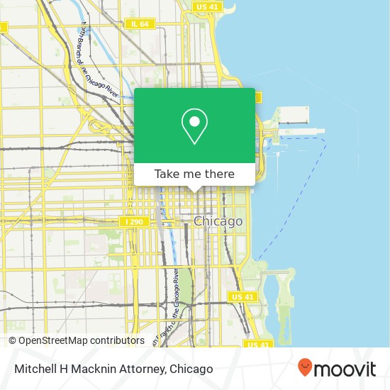 Mitchell H Macknin Attorney map