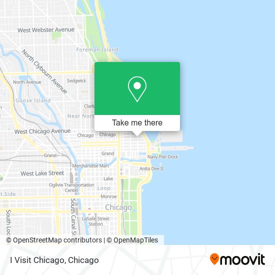 I Visit Chicago map