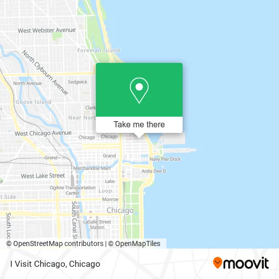 I Visit Chicago map