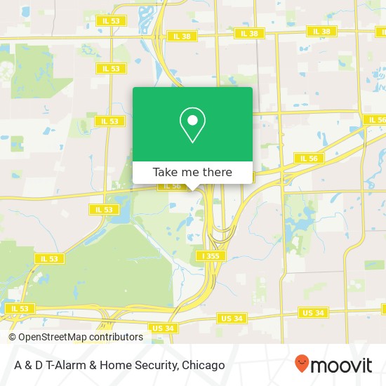 A & D T-Alarm & Home Security map