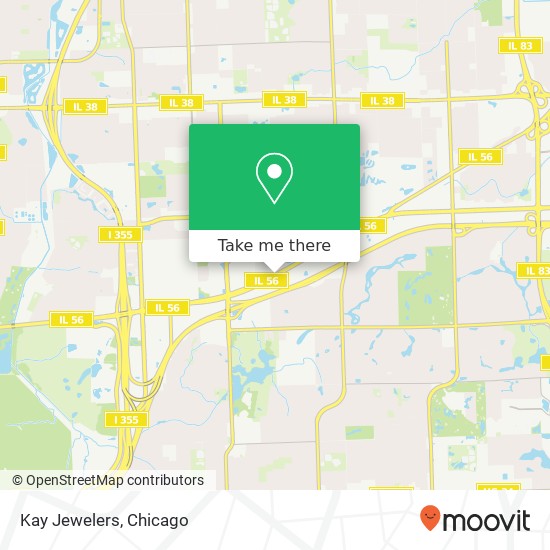 Kay Jewelers map