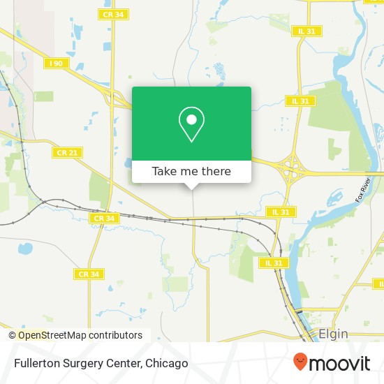 Fullerton Surgery Center map