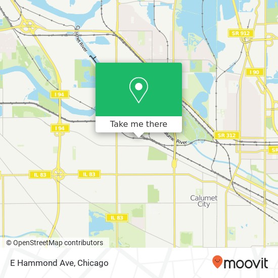 Mapa de E Hammond Ave