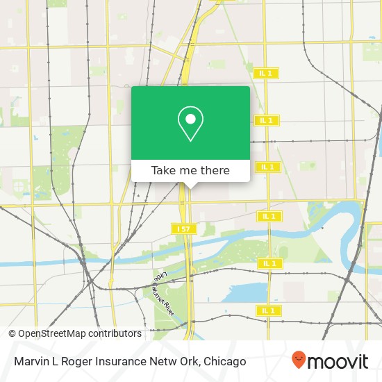 Marvin L Roger Insurance Netw Ork map