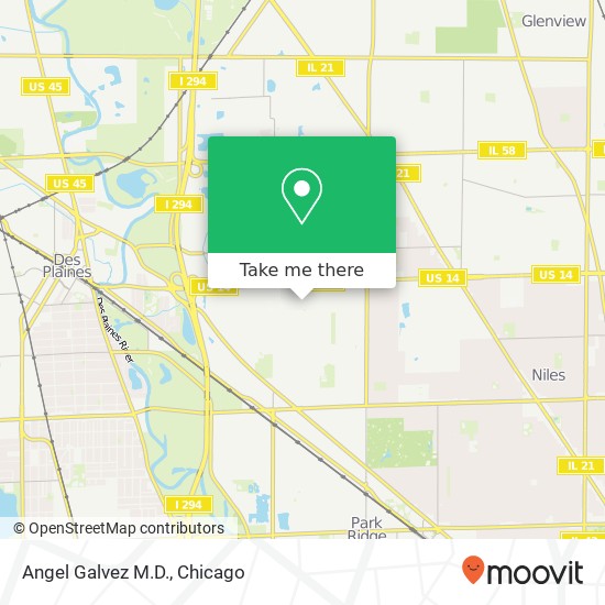 Angel Galvez M.D. map