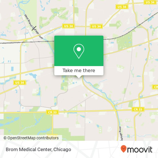 Brom Medical Center map