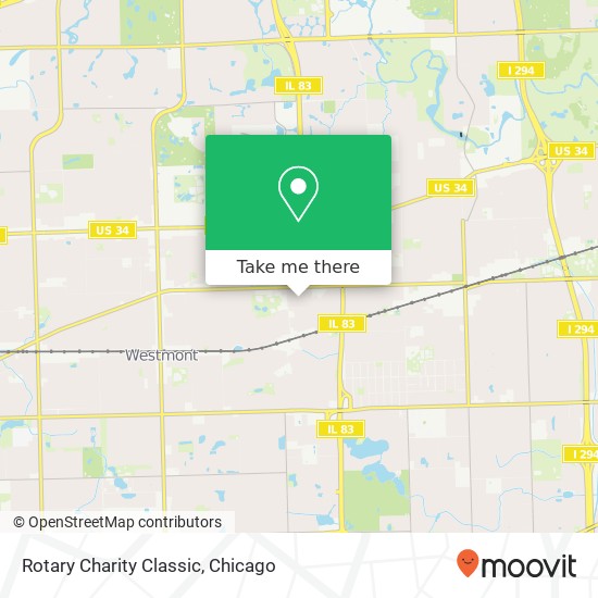 Rotary Charity Classic map