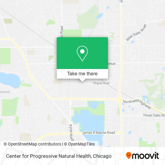 Mapa de Center for Progressive Natural Health
