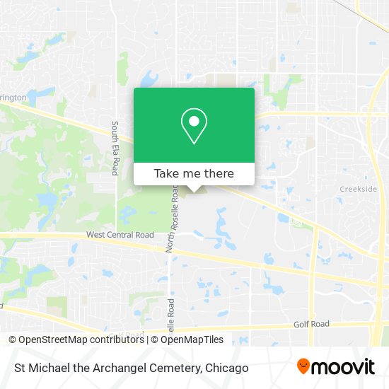 St Michael the Archangel Cemetery map