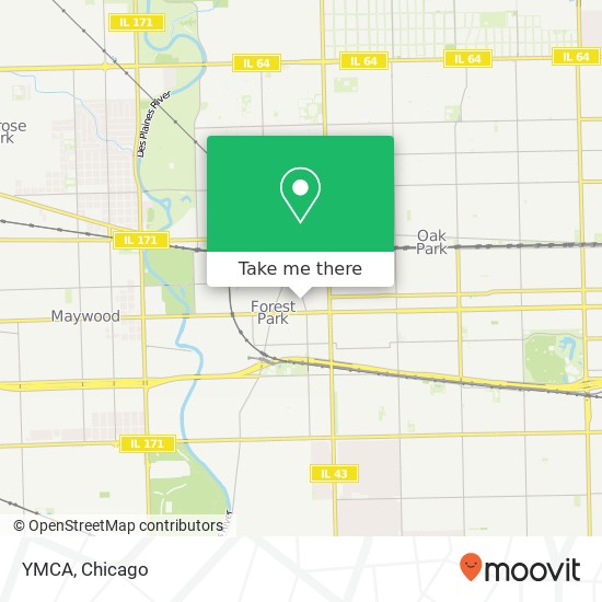 YMCA map