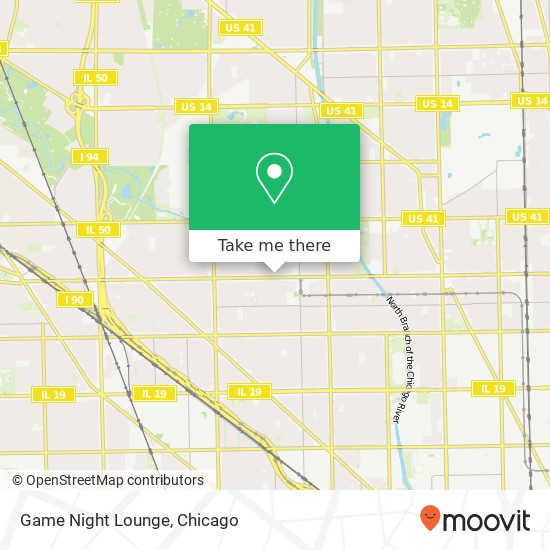 Game Night Lounge map