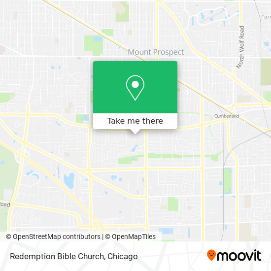 Redemption Bible Church map