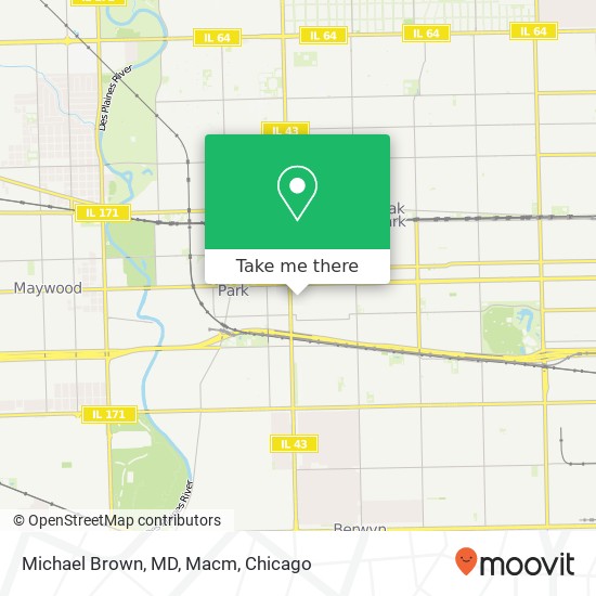 Mapa de Michael Brown, MD, Macm