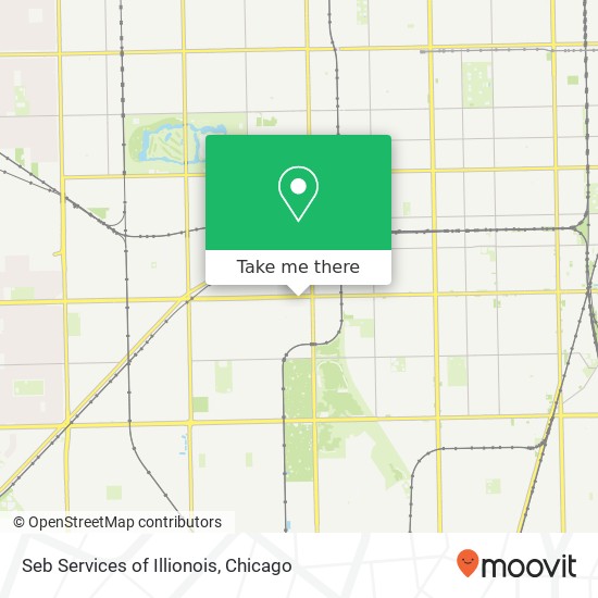 Mapa de Seb Services of Illionois
