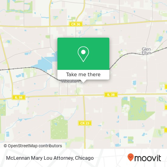 McLennan Mary Lou Attorney map