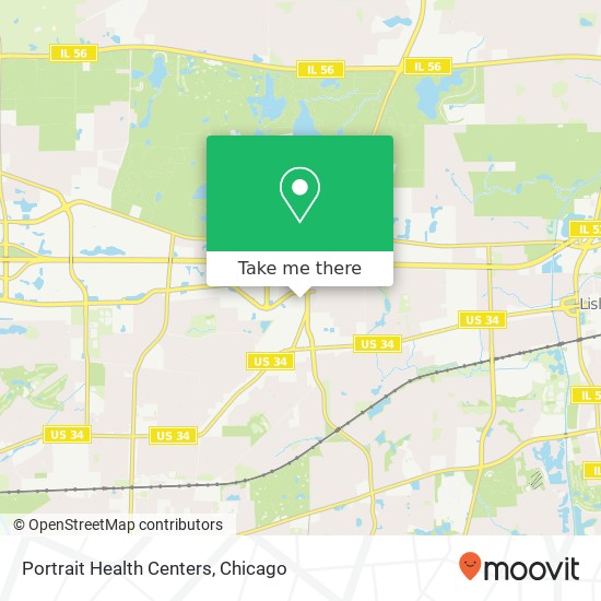 Portrait Health Centers map