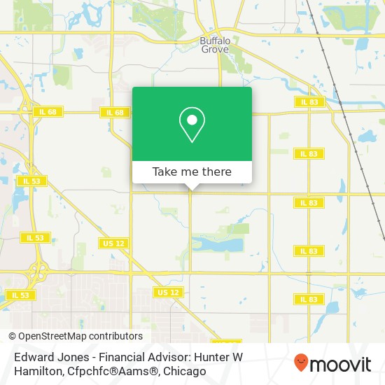 Edward Jones - Financial Advisor: Hunter W Hamilton, Cfpchfc®Aams® map