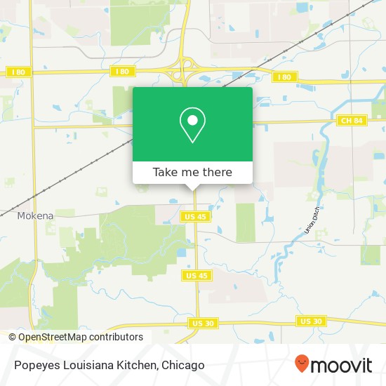 Popeyes Louisiana Kitchen map