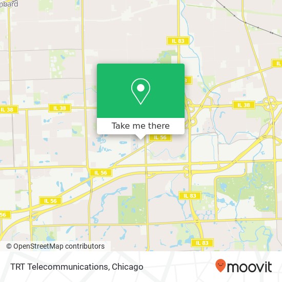 TRT Telecommunications map